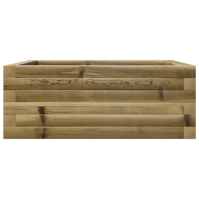 Garden Planter 60x60x23 cm Impregnated Wood Pine