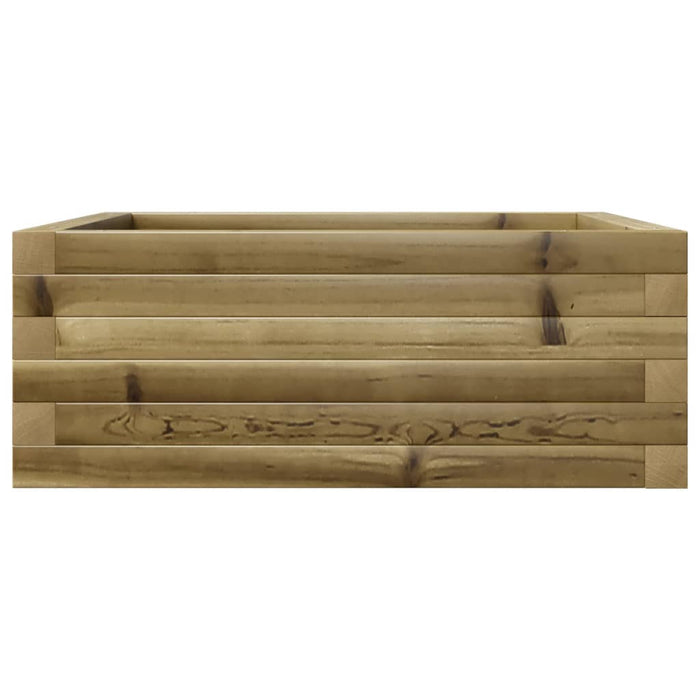 Garden Planter 60x60x23 cm Impregnated Wood Pine