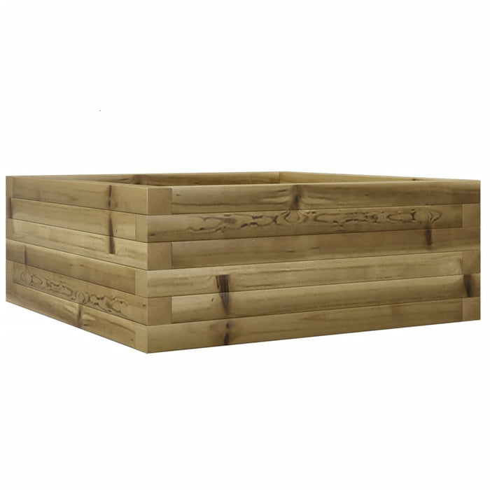 Garden Planter 60x60x23 cm Impregnated Wood Pine