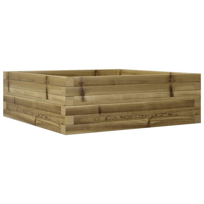 Garden Planter 70x70x23 cm Impregnated Wood Pine