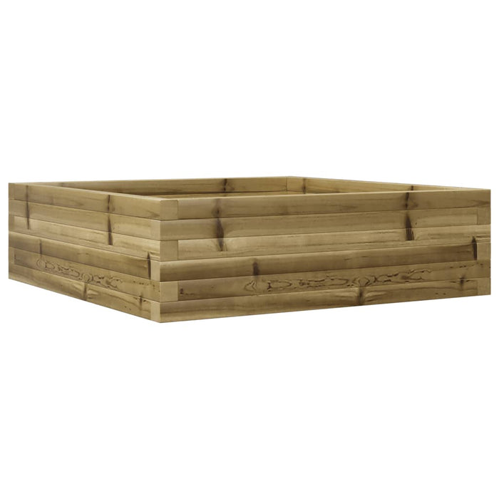 Garden Planter 80x80x23 cm Impregnated Wood Pine