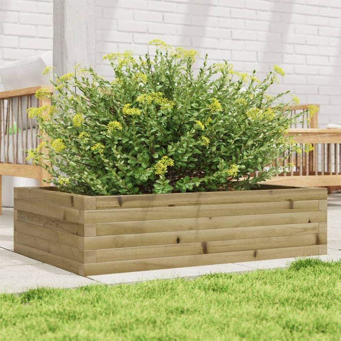 Garden Planter 90x60x23 cm Impregnated Wood Pine