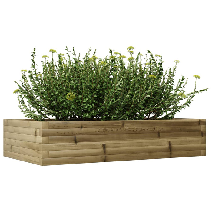 Garden Planter 110x60x23 cm Impregnated Wood Pine