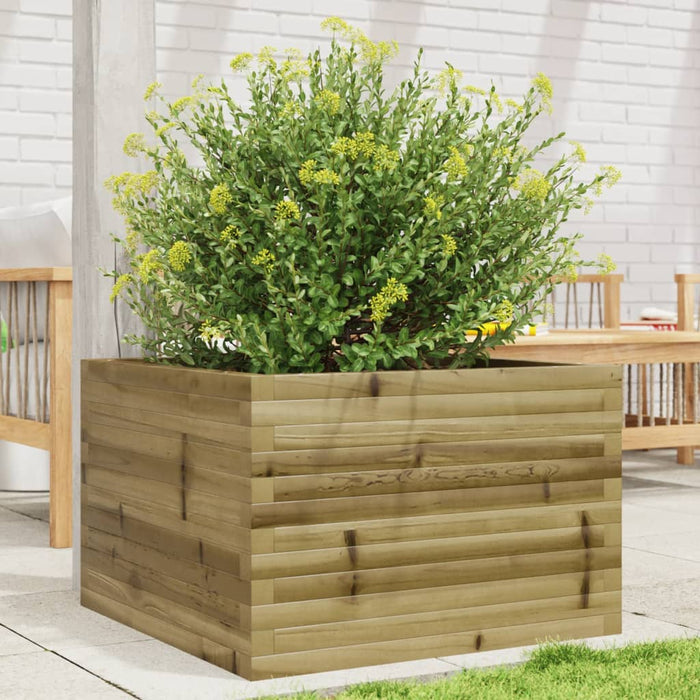 Garden Planter 70x70x45.5 cm Impregnated Wood Pine