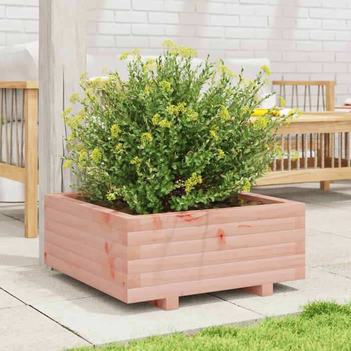 Garden Planter 60x60x26.5 cm Solid Wood Douglas