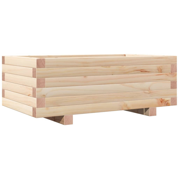 Garden Planter 70x40x26.5 cm Solid Wood Pine