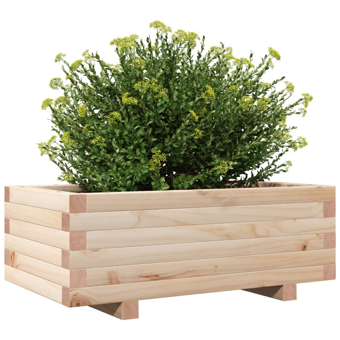 Garden Planter 70x40x26.5 cm Solid Wood Pine