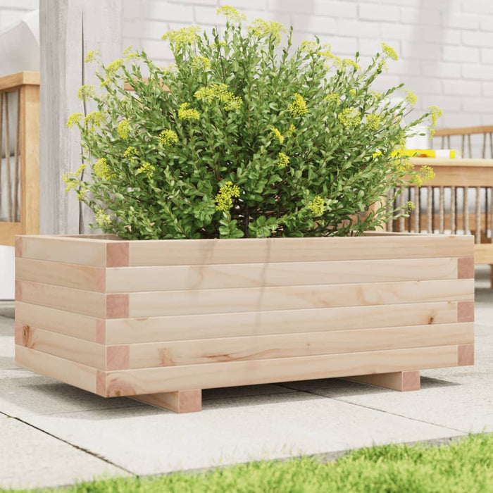 Garden Planter 70x40x26.5 cm Solid Wood Pine