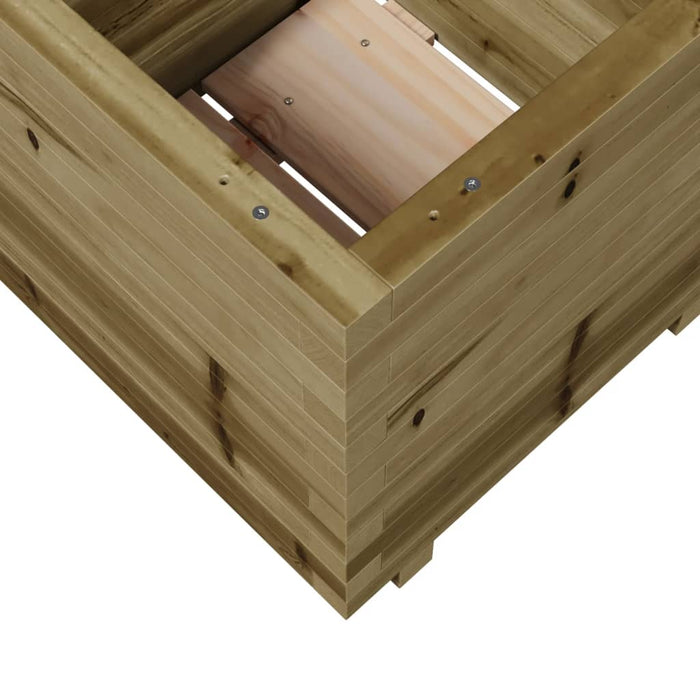 Garden Planter 50x50x49.5 cm Impregnated Wood Pine