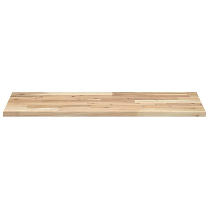 Table Top 100x40x2 cm Rectangular Solid Wood Acacia