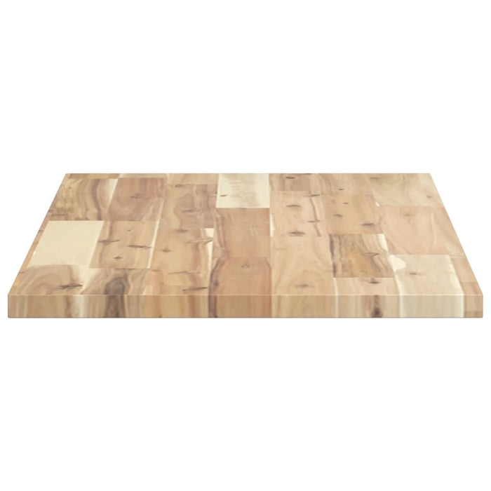 Table Top 100x40x2 cm Rectangular Solid Wood Acacia