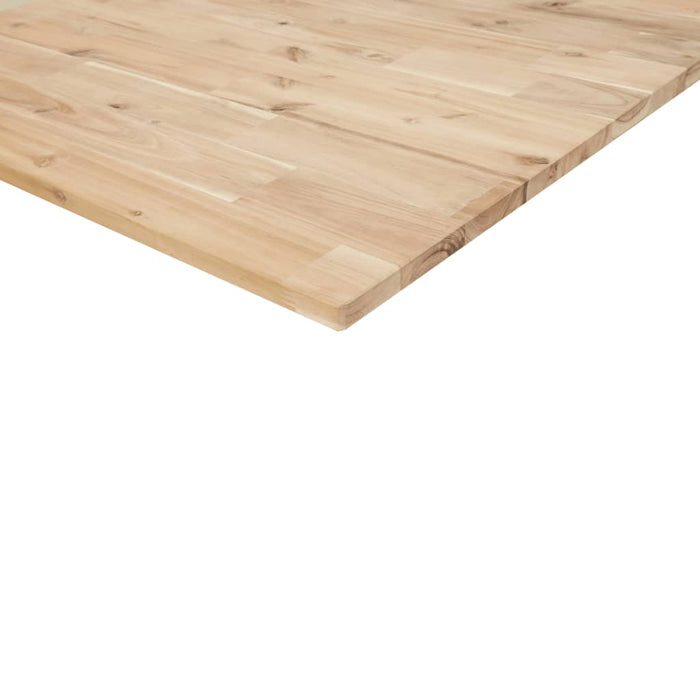 Table Top 100x40x2 cm Rectangular Solid Wood Acacia