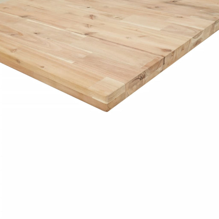 Table Top 40x20x4 cm Rectangular Solid Wood Acacia