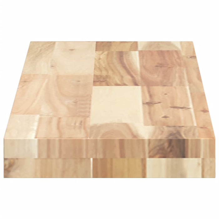 Table Top 100x20x4 cm Rectangular Solid Wood Acacia