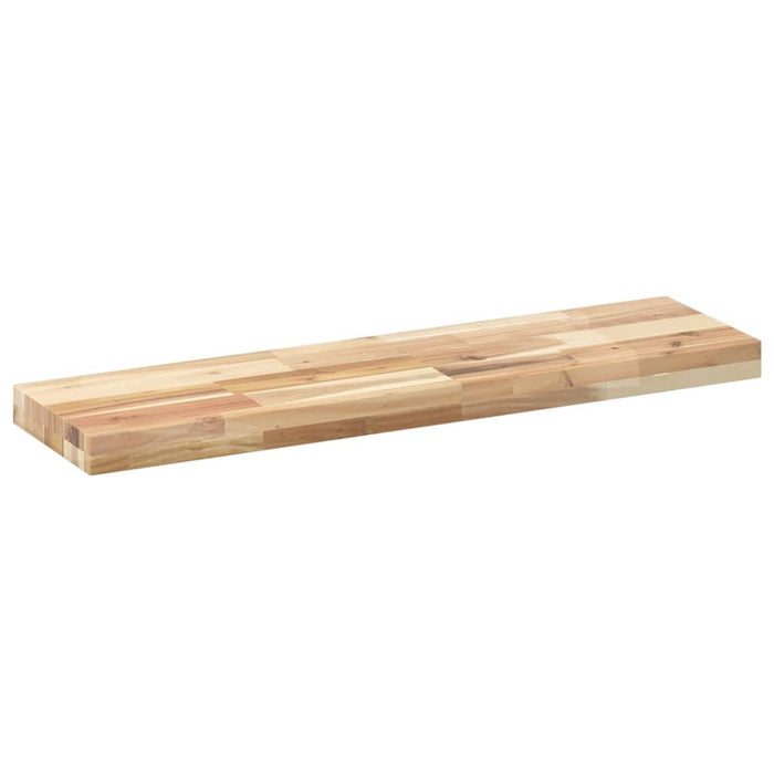 Table Top 100x20x4 cm Rectangular Solid Wood Acacia