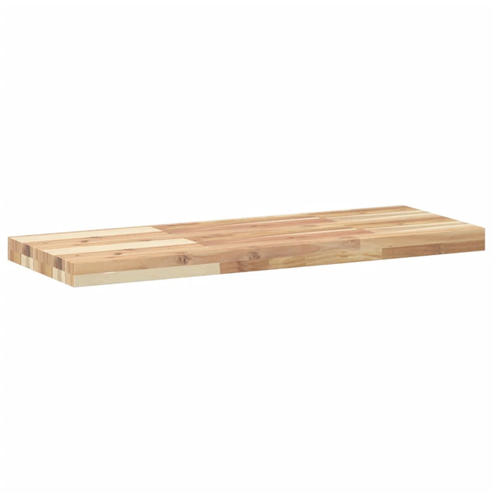 Table Top 100x30x4 cm Rectangular Solid Wood Acacia