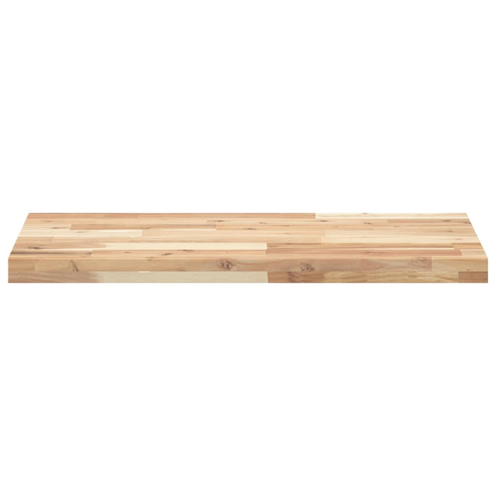 Table Top 100x40x4 cm Rectangular Solid Wood Acacia