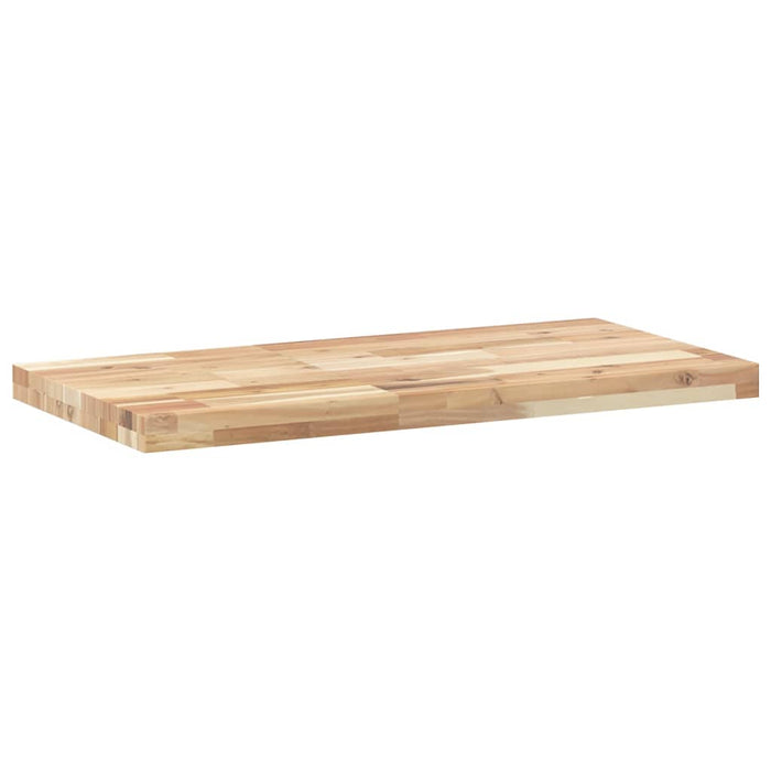 Table Top 100x40x4 cm Rectangular Solid Wood Acacia