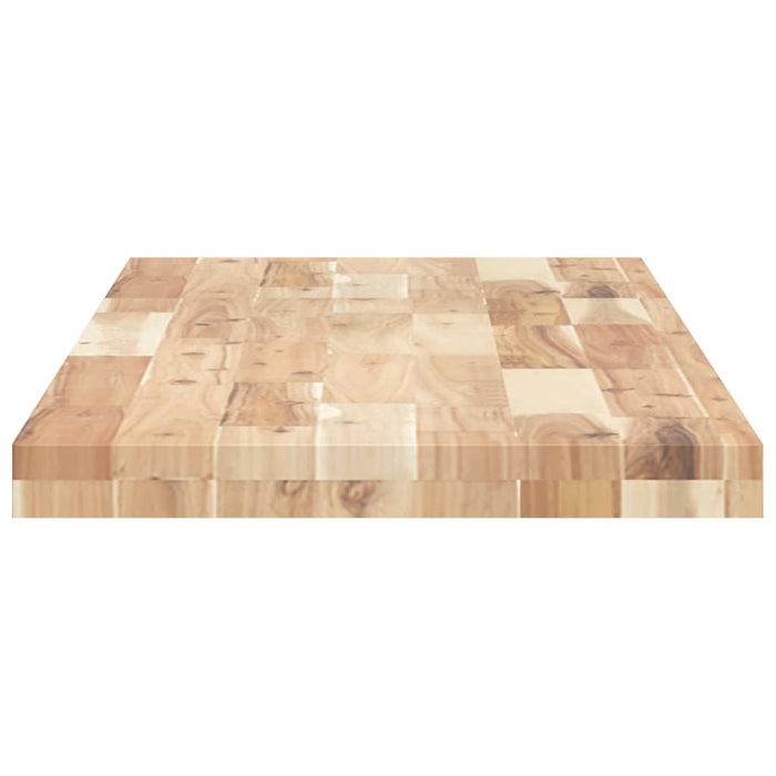 Table Top 140x40x4 cm Rectangular Solid Wood Acacia