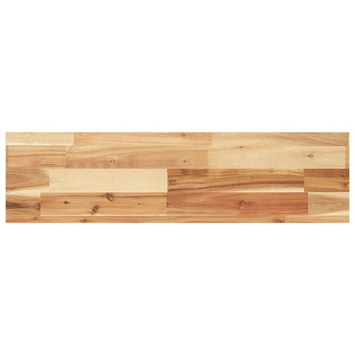 Table Top 100x20x4 cm Rectangular Solid Wood Acacia