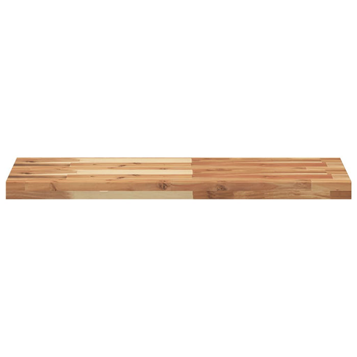 Table Top 100x30x4 cm Rectangular Solid Wood Acacia