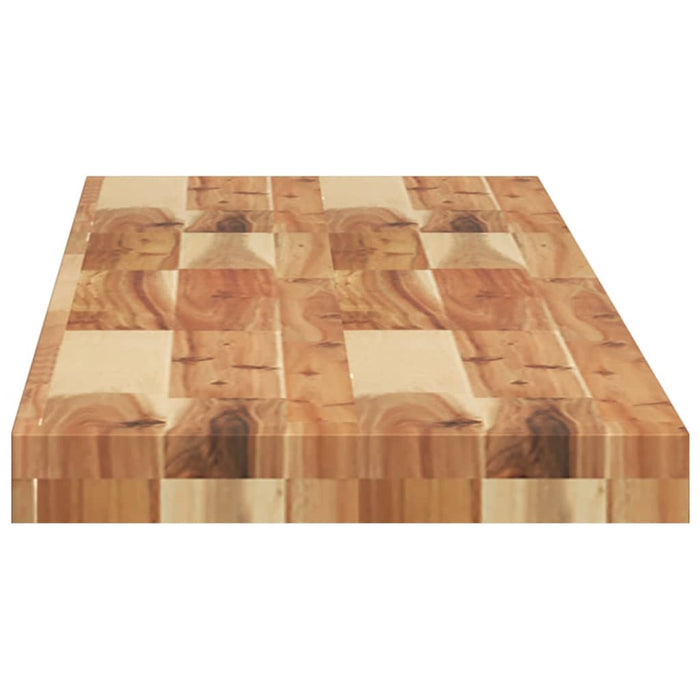 Table Top 120x30x4 cm Rectangular Solid Wood Acacia