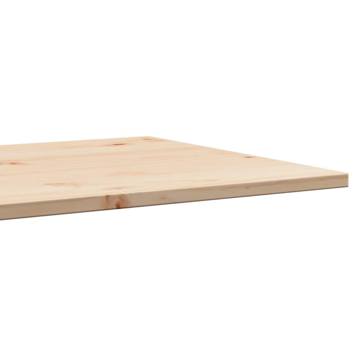 Table Top 90x40x1.7 cm Rectangular Solid Wood Pine