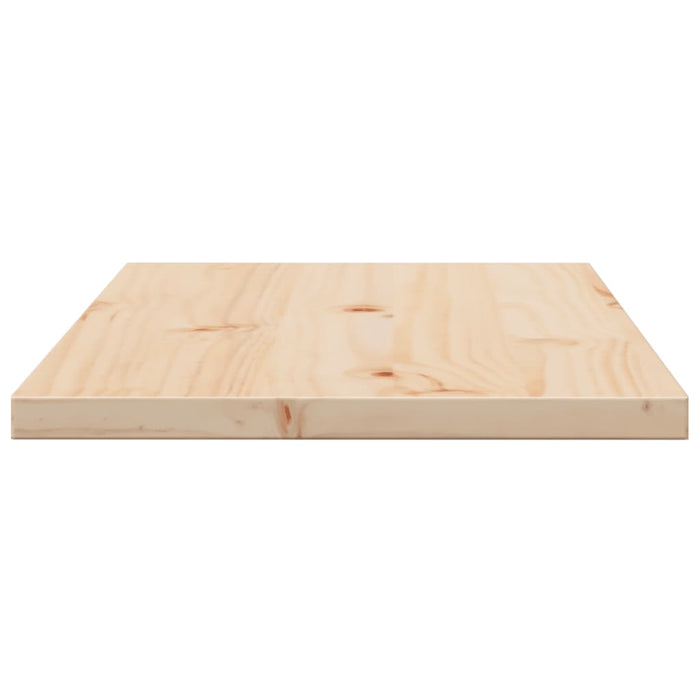 Table Tops 2 pcs 80x40x2.5 cm Rectangular Solid Wood Pine