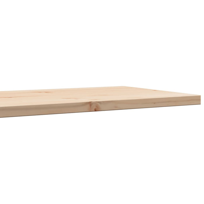 Table Top 90x40x2.5 cm Rectangular Solid Wood Pine