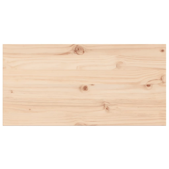 Table Tops 2 pcs 90x45x2.5 cm Rectangular Solid Wood Pine