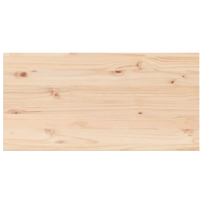 Table Tops 4 pcs 90x45x2.5 cm Rectangular Solid Wood Pine