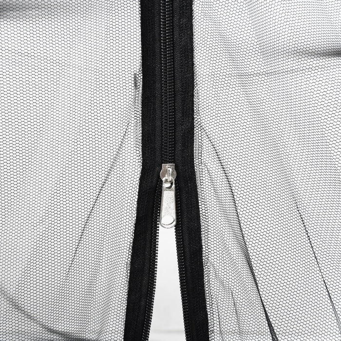 Mosquito Net for Umbrella 220 Mesh Black Φ330x250 cm