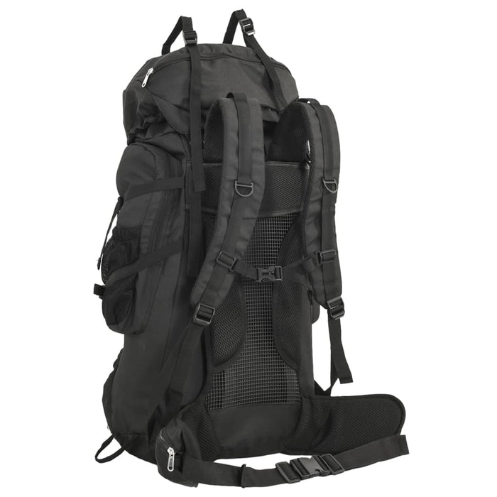 Hiking Backpack Black 60 L Oxford Fabric