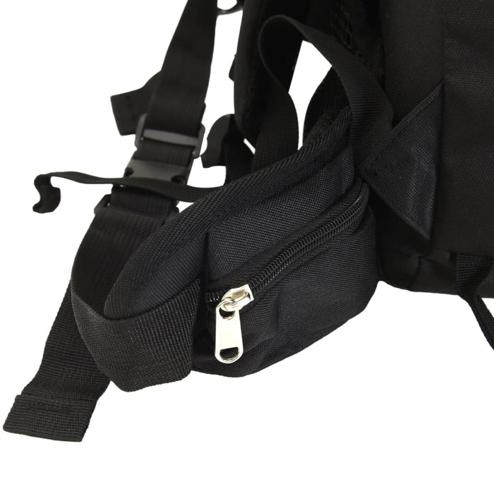 Hiking Backpack Black 60 L Oxford Fabric