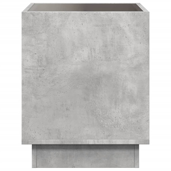 Нощно шкафче с Infinity LED Concrete Grey 50x50x50 см