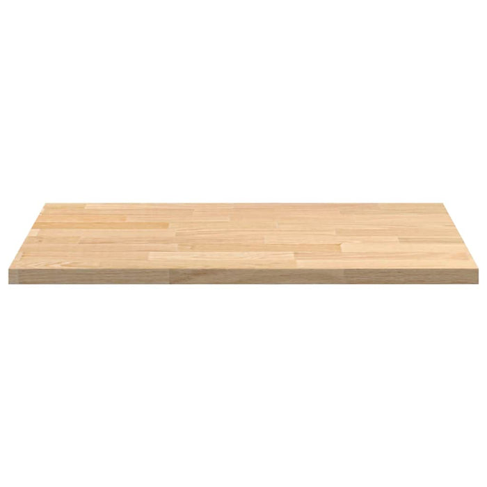 Kitchen Worktop 80x63.5x2.7 cm Solid Wood Oak Rectangular