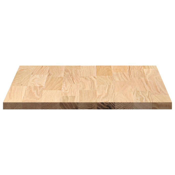 Kitchen Worktop 80x63.5x2.7 cm Solid Wood Oak Rectangular