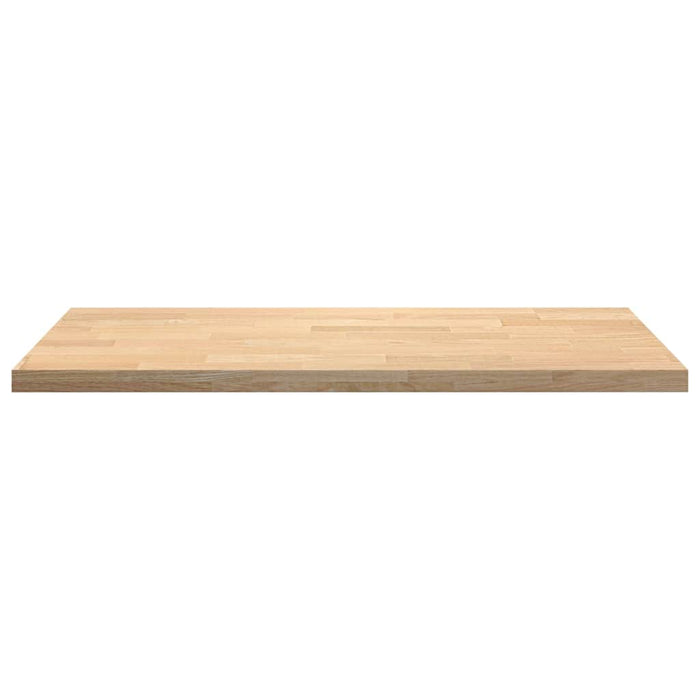 Kitchen Worktop 120x63.5x4 cm Solid Wood Oak Rectangular