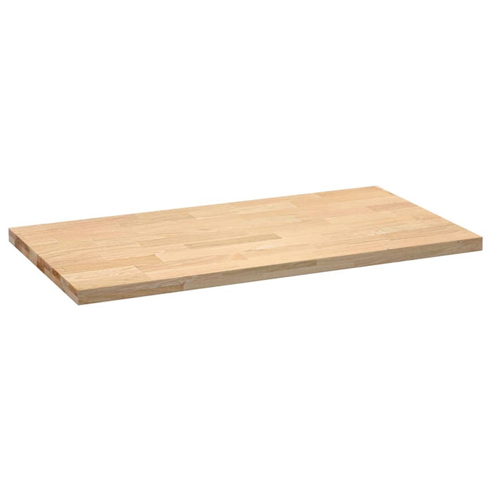 Kitchen Worktop 120x63.5x4 cm Solid Wood Oak Rectangular