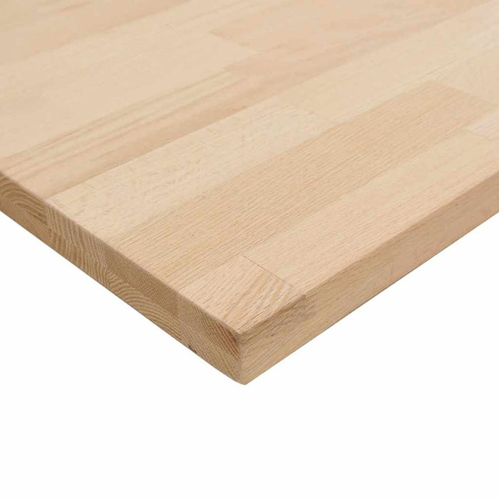 Kitchen Worktop 120x63.5x4 cm Solid Wood Oak Rectangular