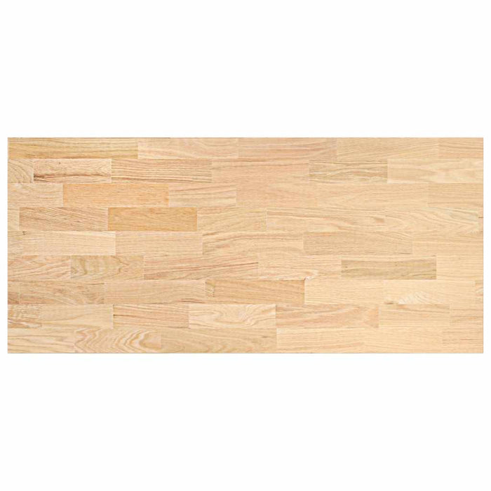 Kitchen Worktop 140x63.5x4 cm Solid Wood Oak Rectangular