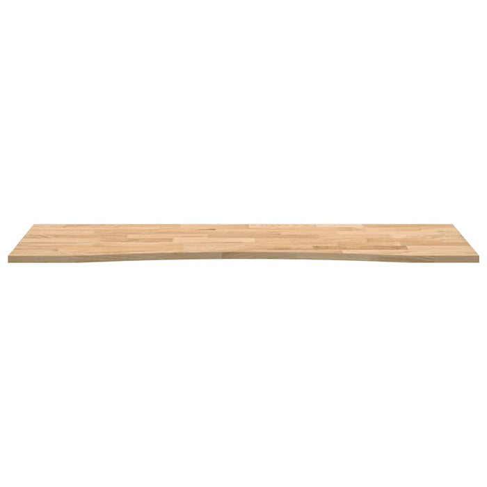 Desk Top Untreated 160x50x2.5 cm Solid Wood Oak Rectangular