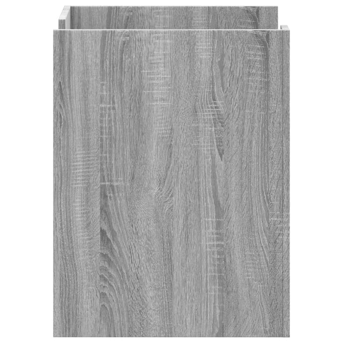 Bedside Cabinet Grey Sonoma 45x50x65 cm Engineered Wood