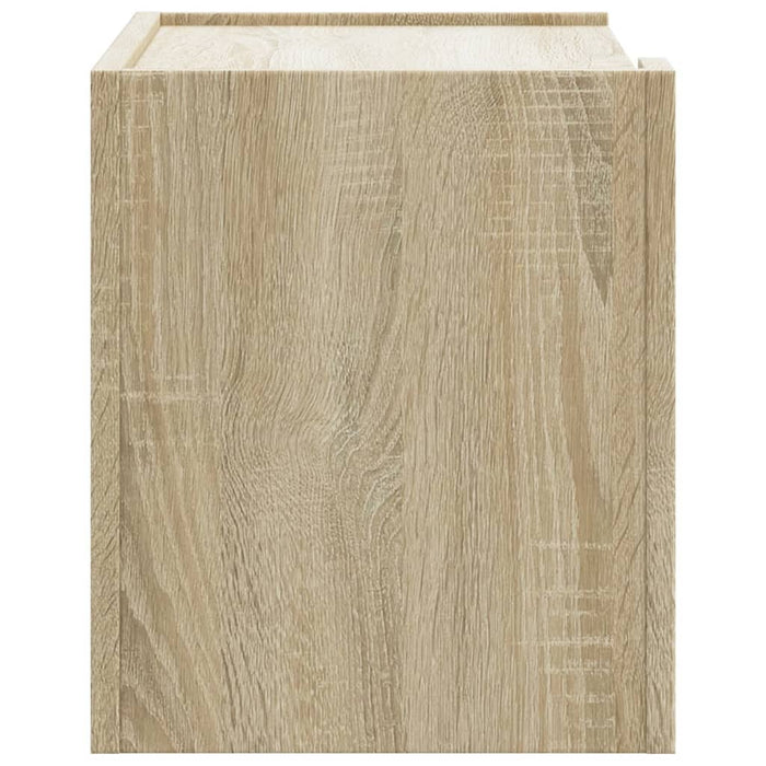 Wall-mounted Bedside Cabinet Sonoma Oak 45x30x35 cm