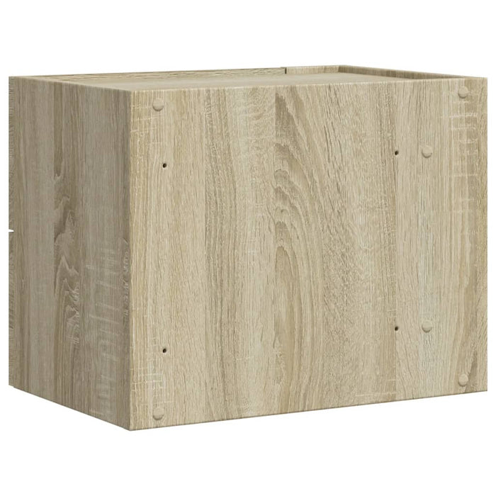 Прикроватные тумбочки настенные 2 шт. Sonoma Oak 45x30x35 см