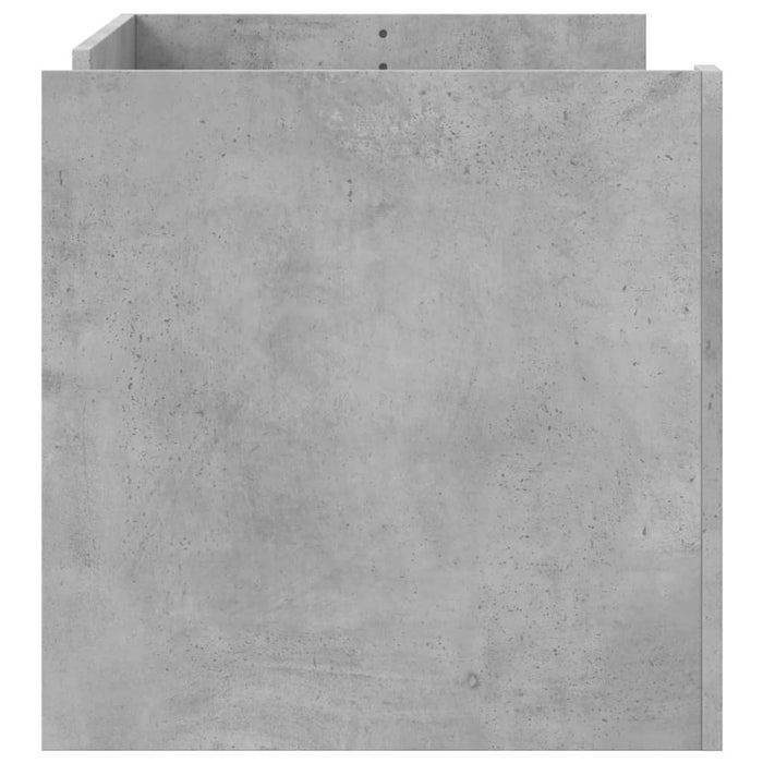 Masuta de cafea Gri Beton 100x50x50 cm Lemn de inginerie