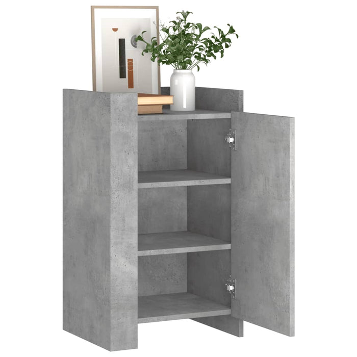 Sideboard Concrete Grey 45x35x75 cm Engineered Wood