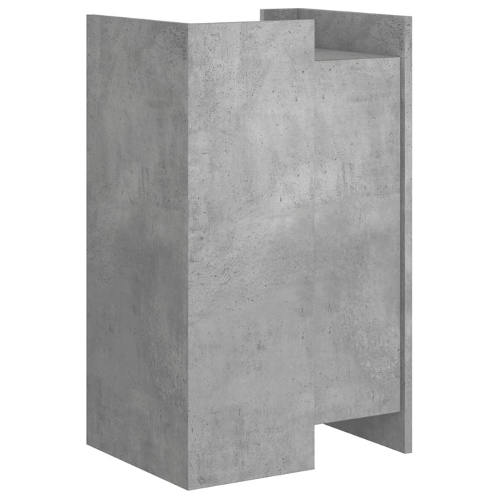 Sideboard Concrete Grey 45x35x75 cm Engineered Wood