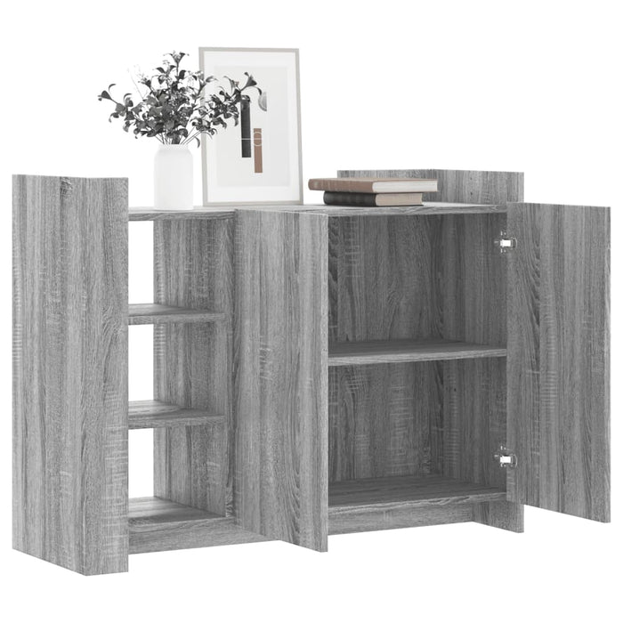 Sideboard Grey Sonoma 100x35x75 cm Engineered Wood