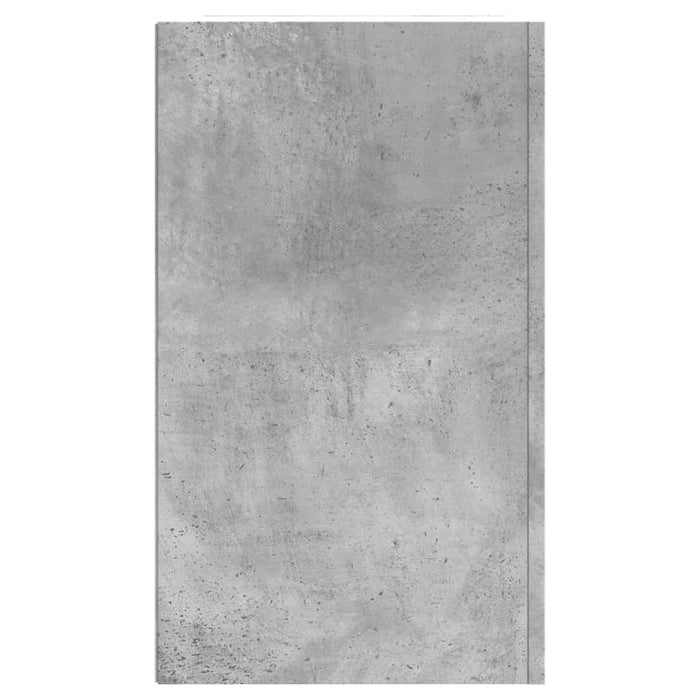 Wall Cabinet Concrete Grey 75x35x60 cm Engineered Wood